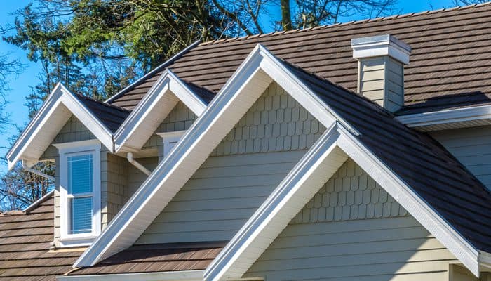 New construction roof installation