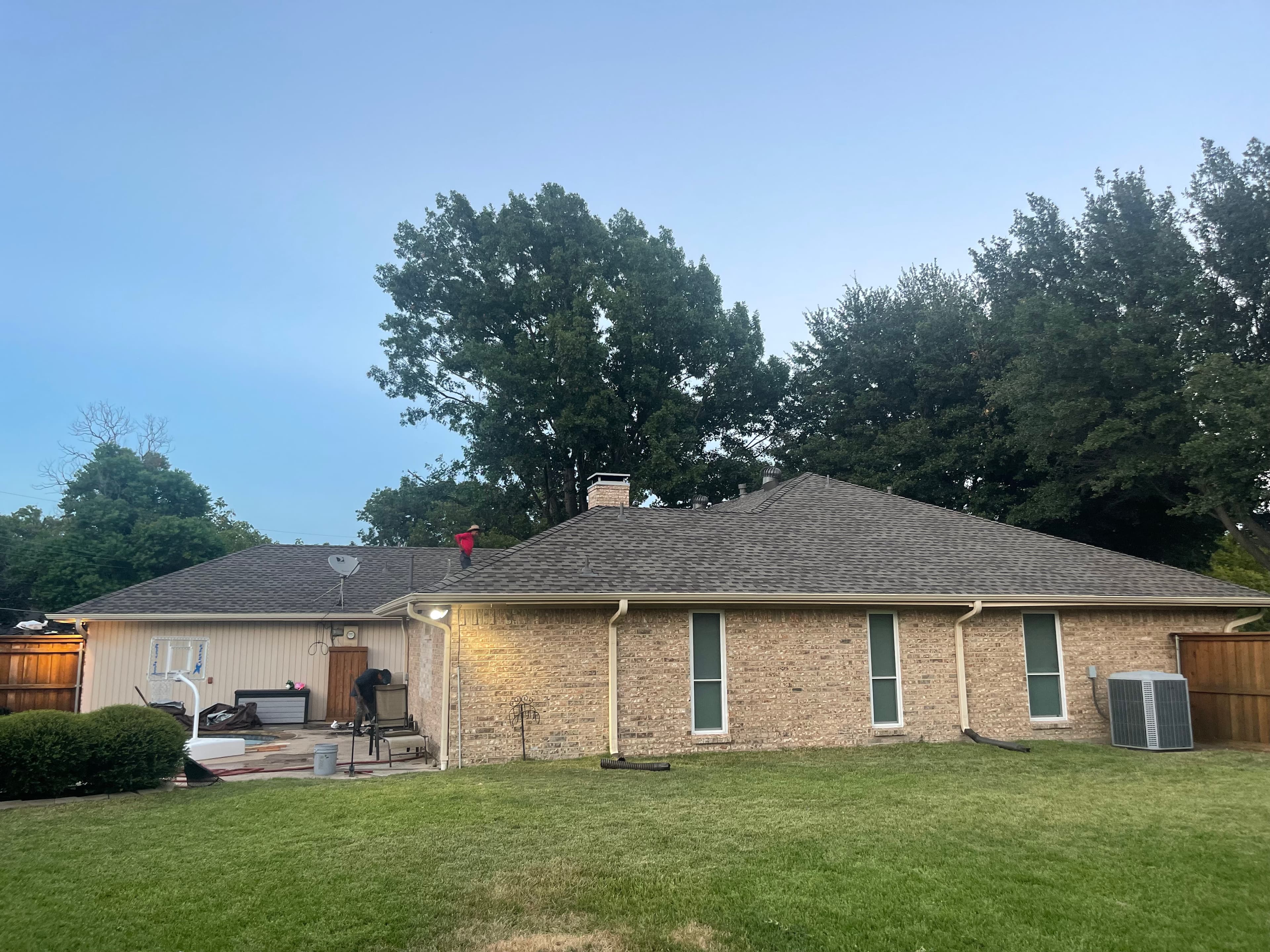 New Image DFW roofing project in Irving, TX